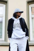 Heavy Sweat Hoodie - Ljusgrå melerad