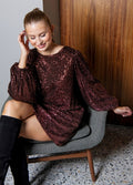 Helene Dress - Chocolate