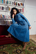 The Brigette Skirt - Danube
