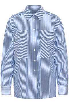 ParinazPW SH - Amparo Blue Stripe