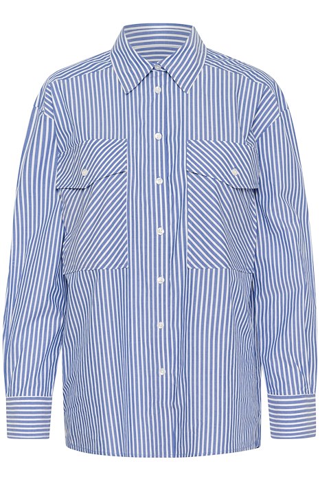 Part Two ParinazPW Skjorta - Amparo Blue Stripe