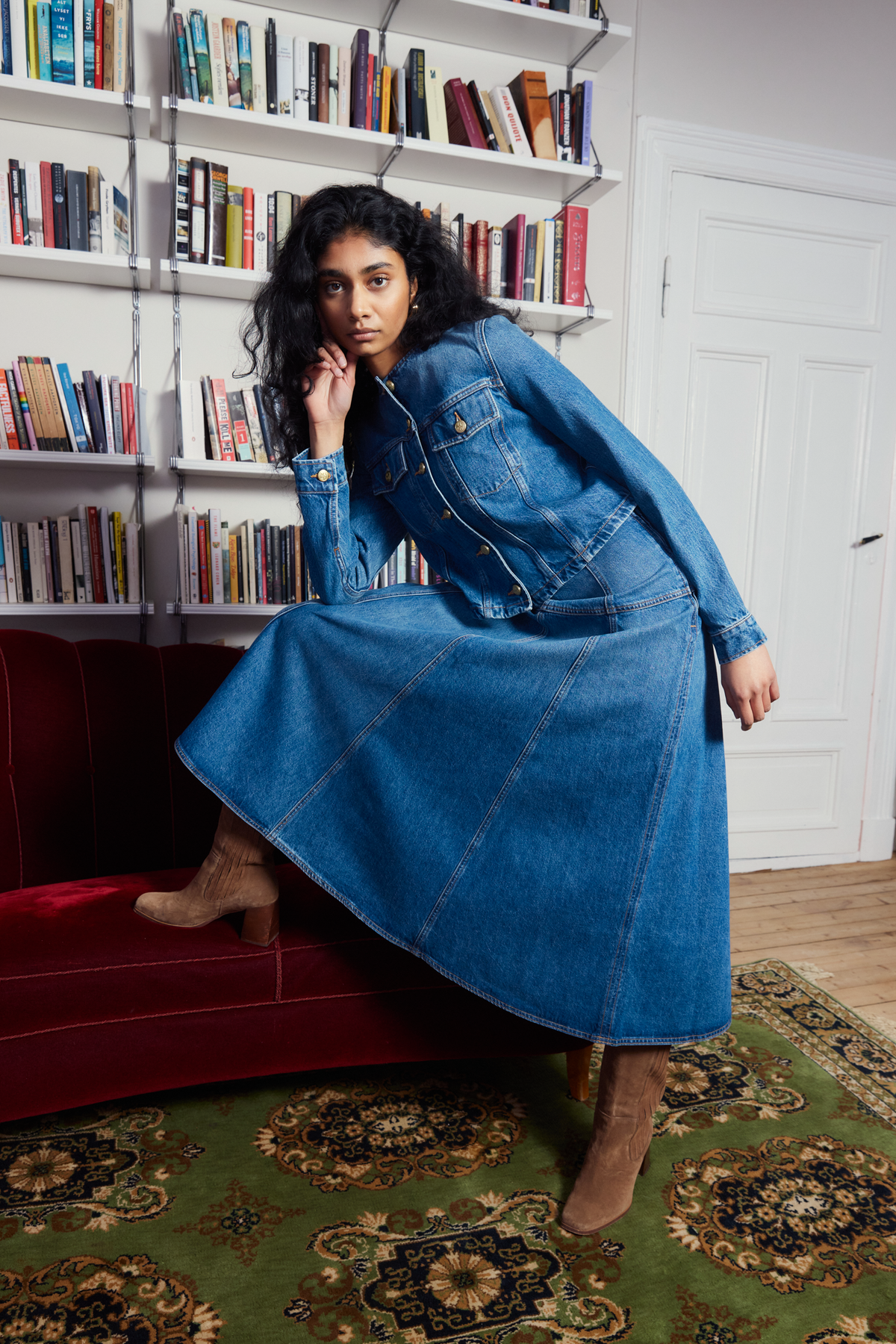 The Brigette Skirt - Danube