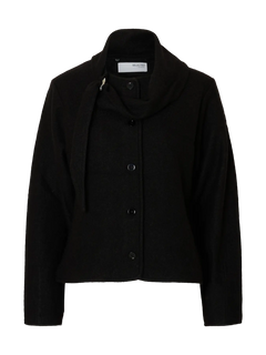Darla Ls Knit Jacket - Black