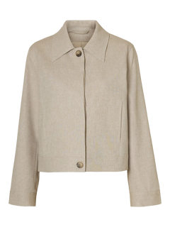 Jada Sun Short Jacket - Nomad Melange
