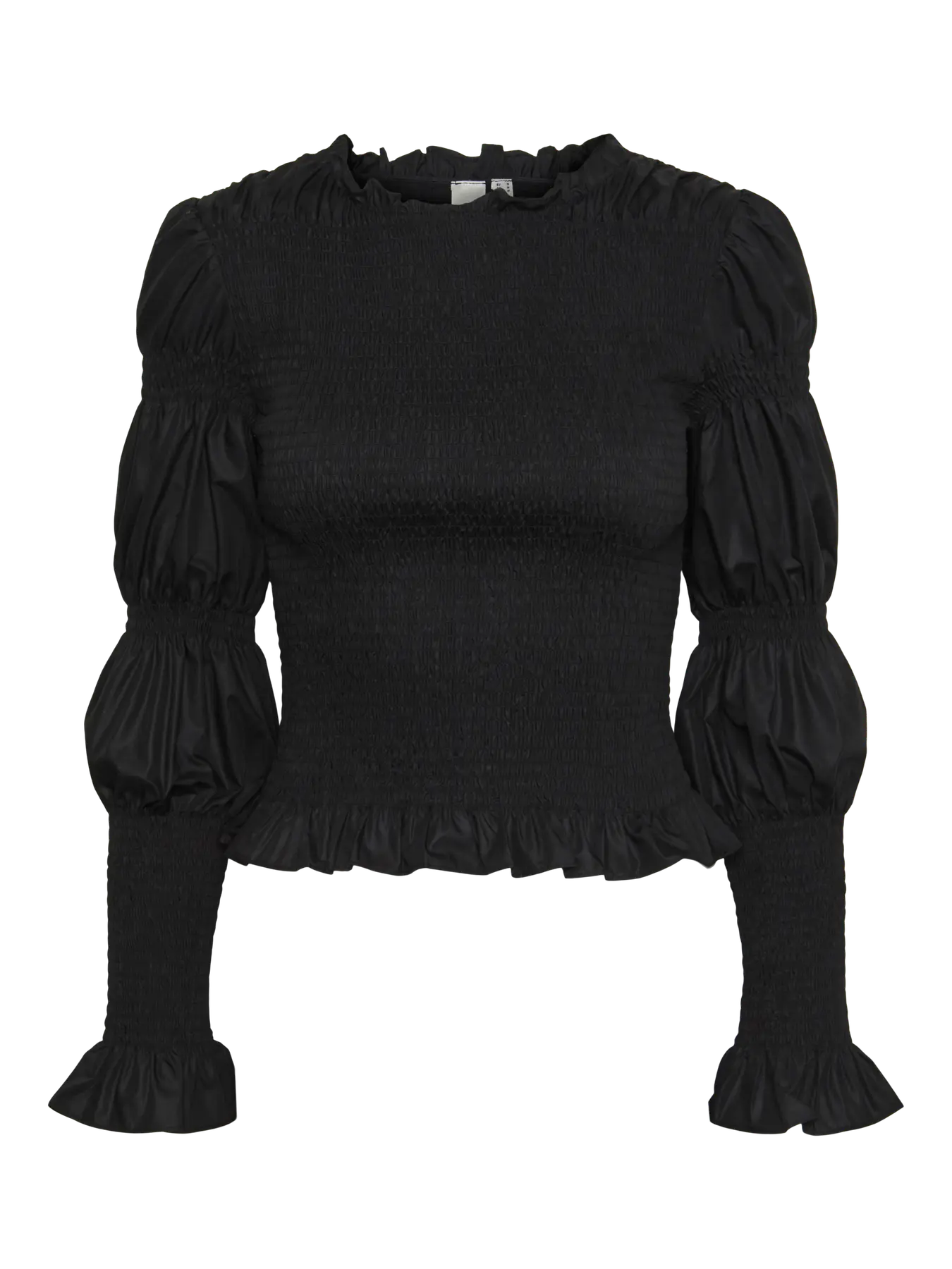 Yaschemma Ls Smock Top - Svart
