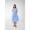 Caisa Dress - Blue Printet