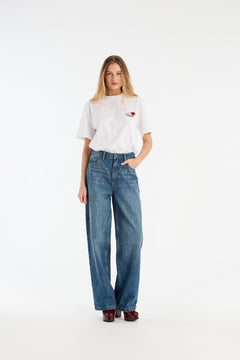 Oversized T-Shirt - Bright White