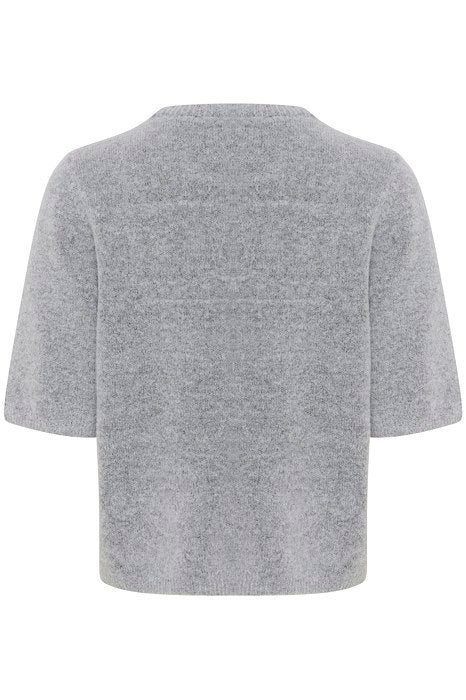 GZalpha Ss Tee - Pearl Blue Melange