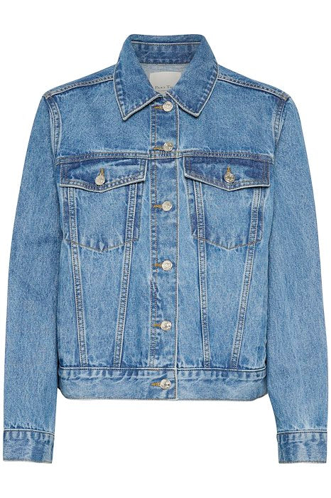 Nicholepw Otw - Mellanblå Denimjacka
