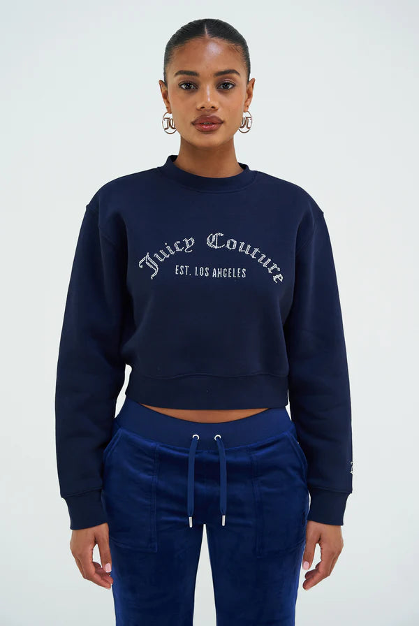 Diamante Cristabelle Sweatshirt - Night Sky