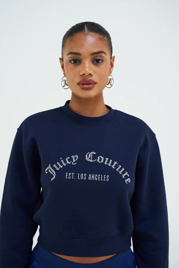 Diamante Cristabelle Sweatshirt - Night Sky