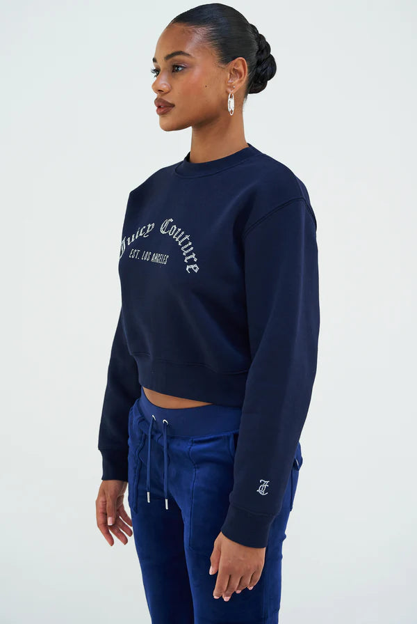 Diamante Cristabelle Sweatshirt - Night Sky