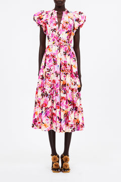 Ottilie Dress - Azalea