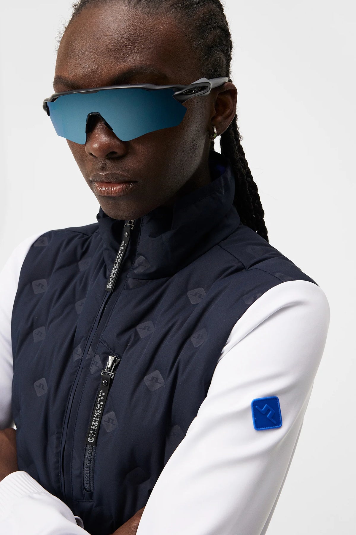 W Rosetta Hybrid Jacket - Jl Navy