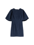 N-Michaela Klänning - Dark Blue Wash
