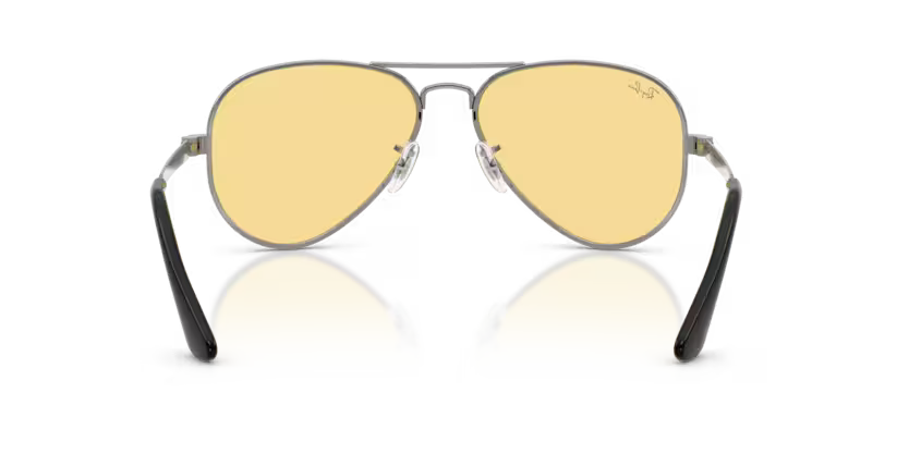 Aviator Max - Gunmetal - Yellow