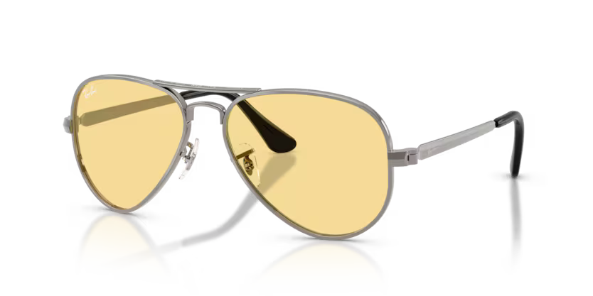 Aviator Max - Gunmetal - Yellow