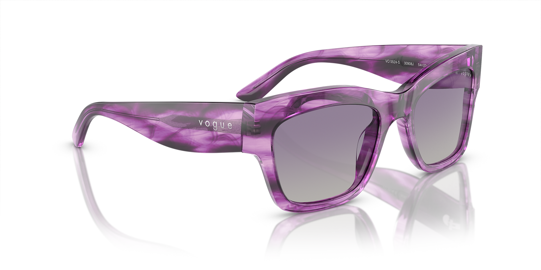 0VO5524S - Purple Havana