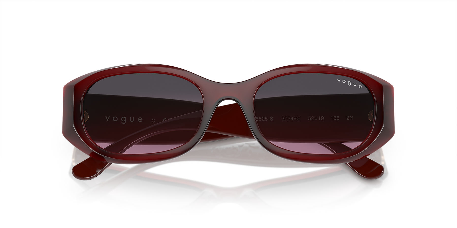 0VO5525S Solglasögon - Opal Red