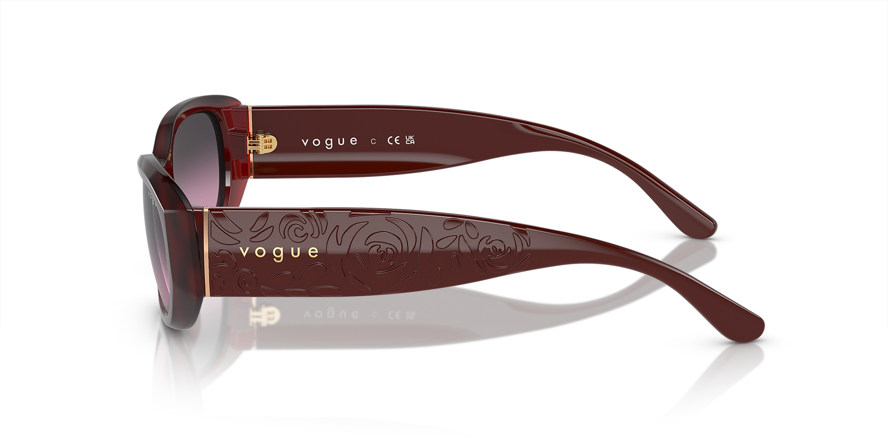 0VO5525S Solglasögon - Opal Red