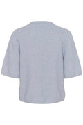GZalpha Ss Tee - Gråblå melerad