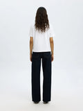 Wide Bea-Kori Hw Jeans - Mörkblå denim