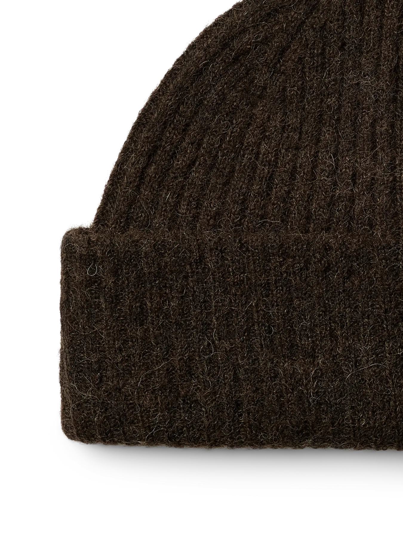 Lulu Wool Blend Knit Mössa - Delicioso Melange