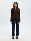 Sia Ras Ls Knit Zipper Cardigan Noos - Delicioso
