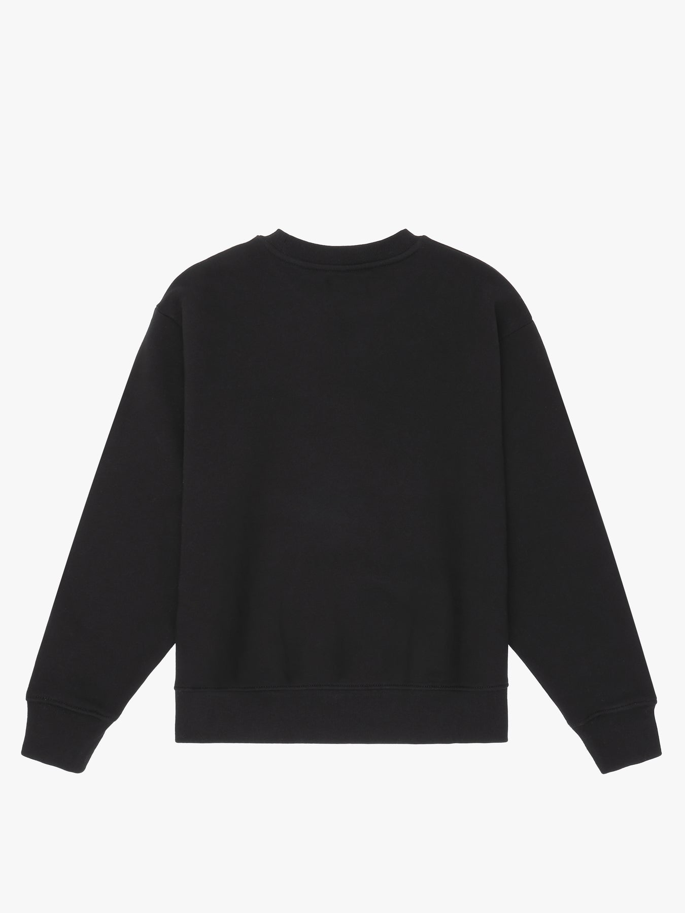 Organic Fitted Crewneck - Black