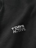 Organic Fitted Crewneck - Black