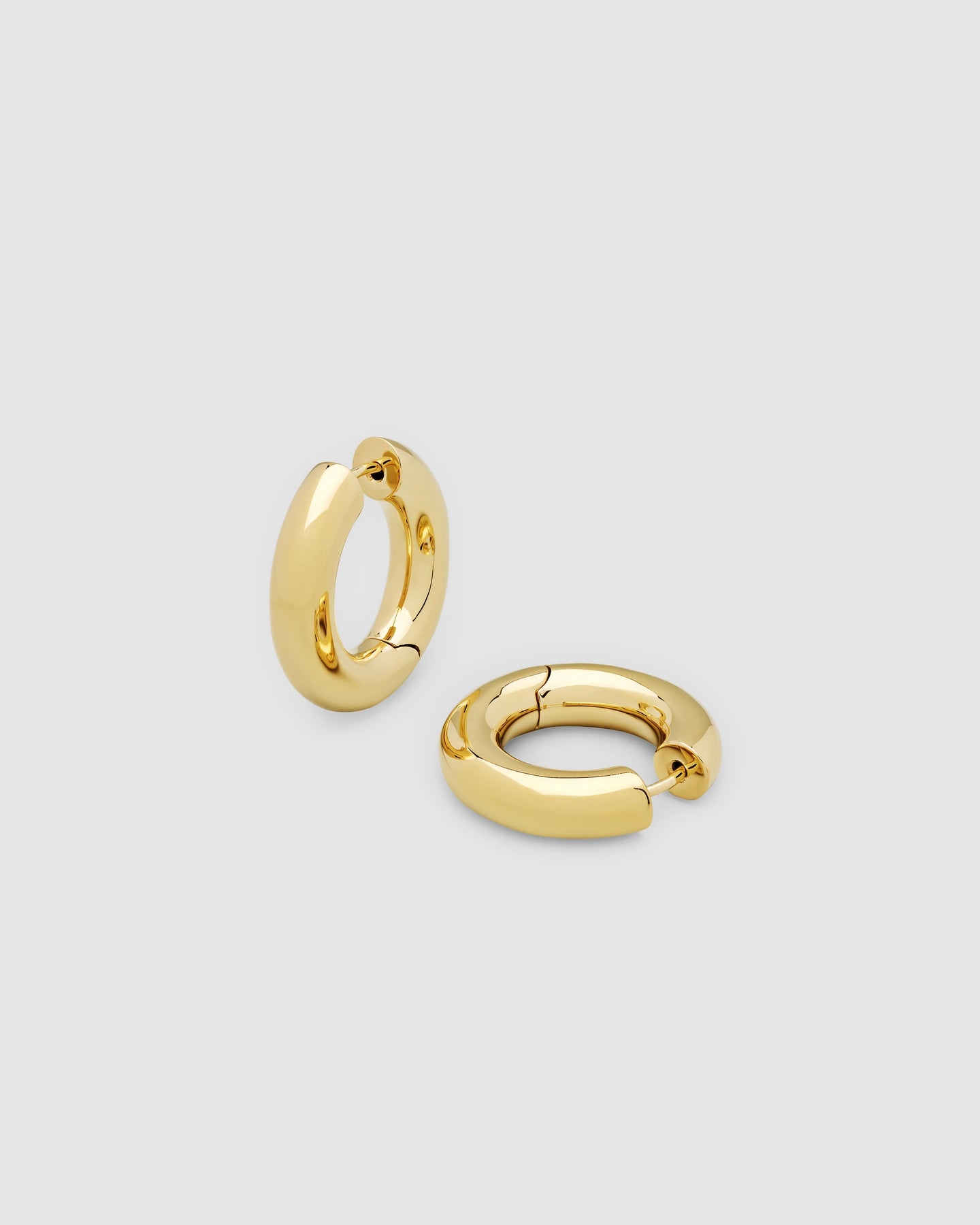 Chunky Hoops Medium - Guld
