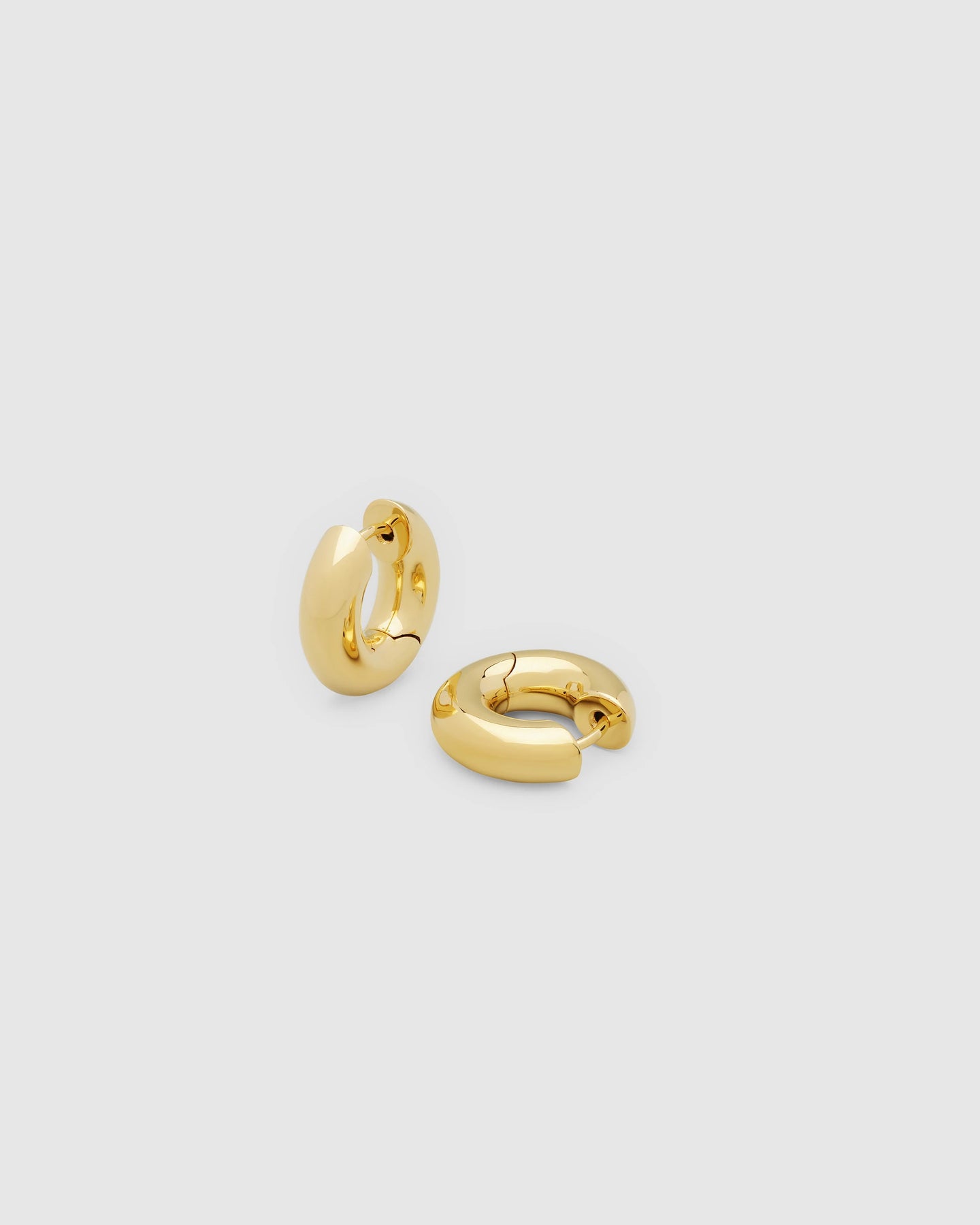 Chunky Hoops Small - Gold