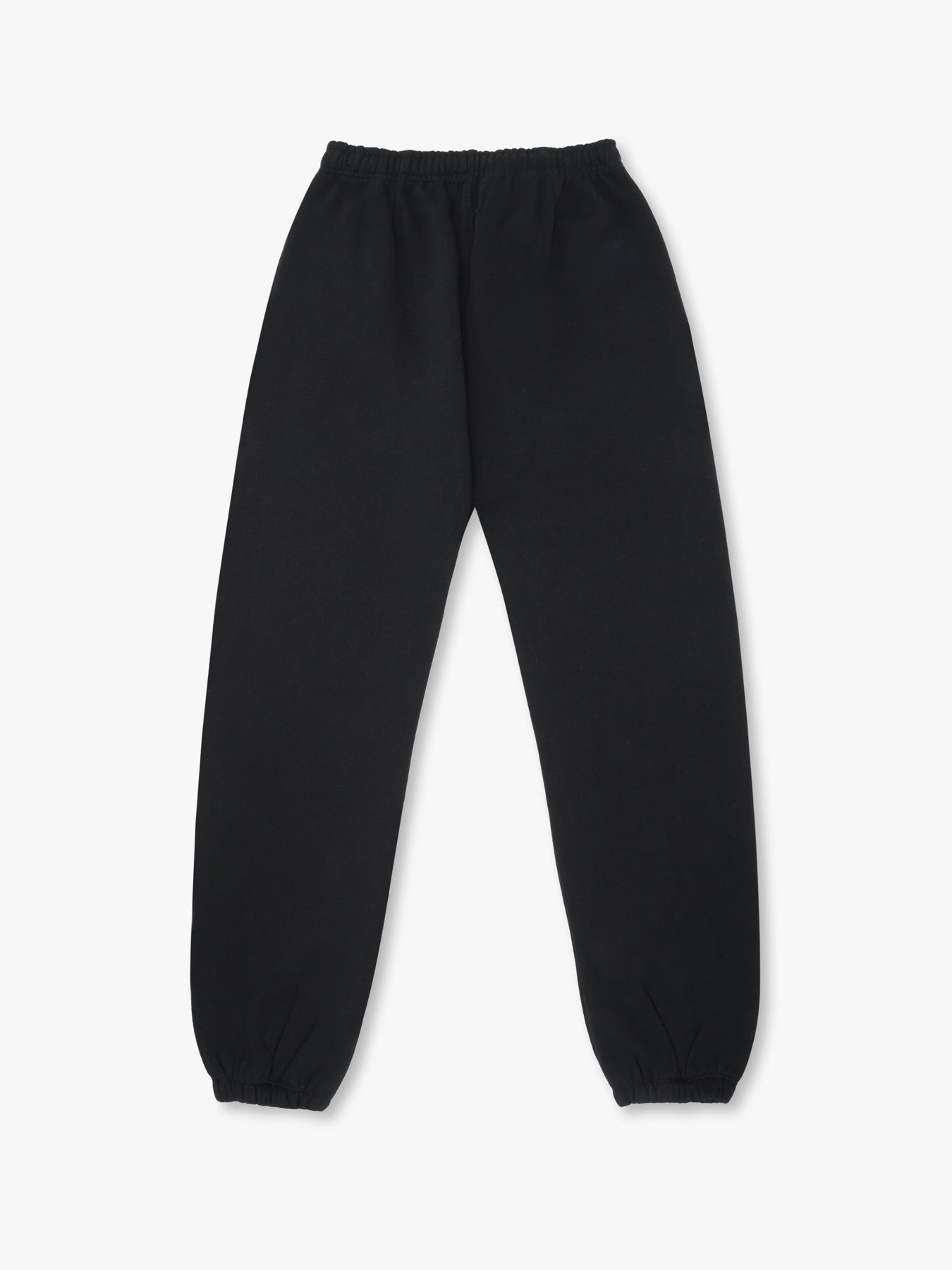 Organic Fitted Sweatpants - Black