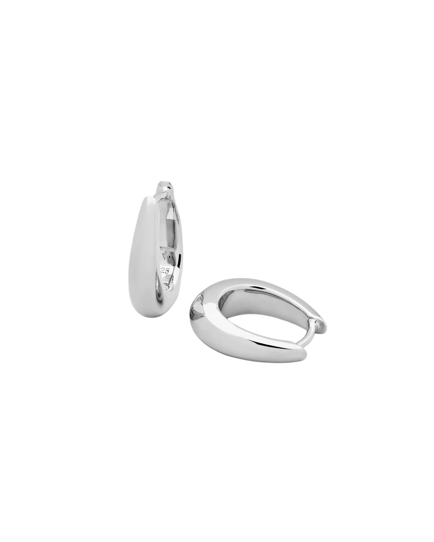 Liz Hoops - Silver