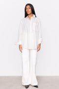 Bibi Crepe Shirt - Vit