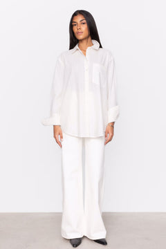 Bibi Crepe Shirt - White