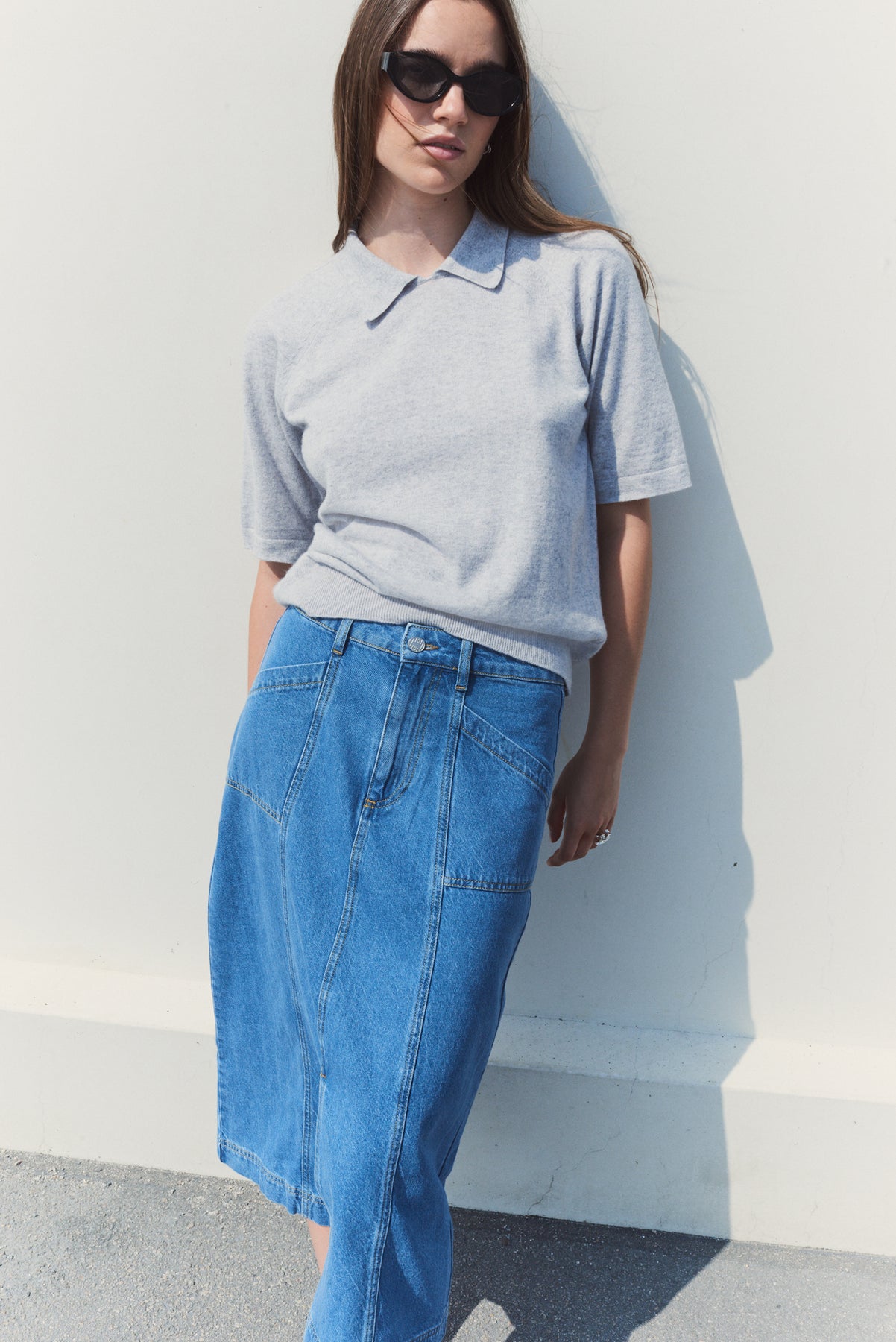 Frilla 4 - Medi Blue Denim