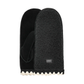 UGG W Uggfluff Scalloped Mitten - Svart