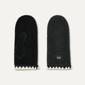 UGG W Uggfluff Scalloped Mitten - Svart