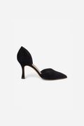 Java Pumps - Black Suede