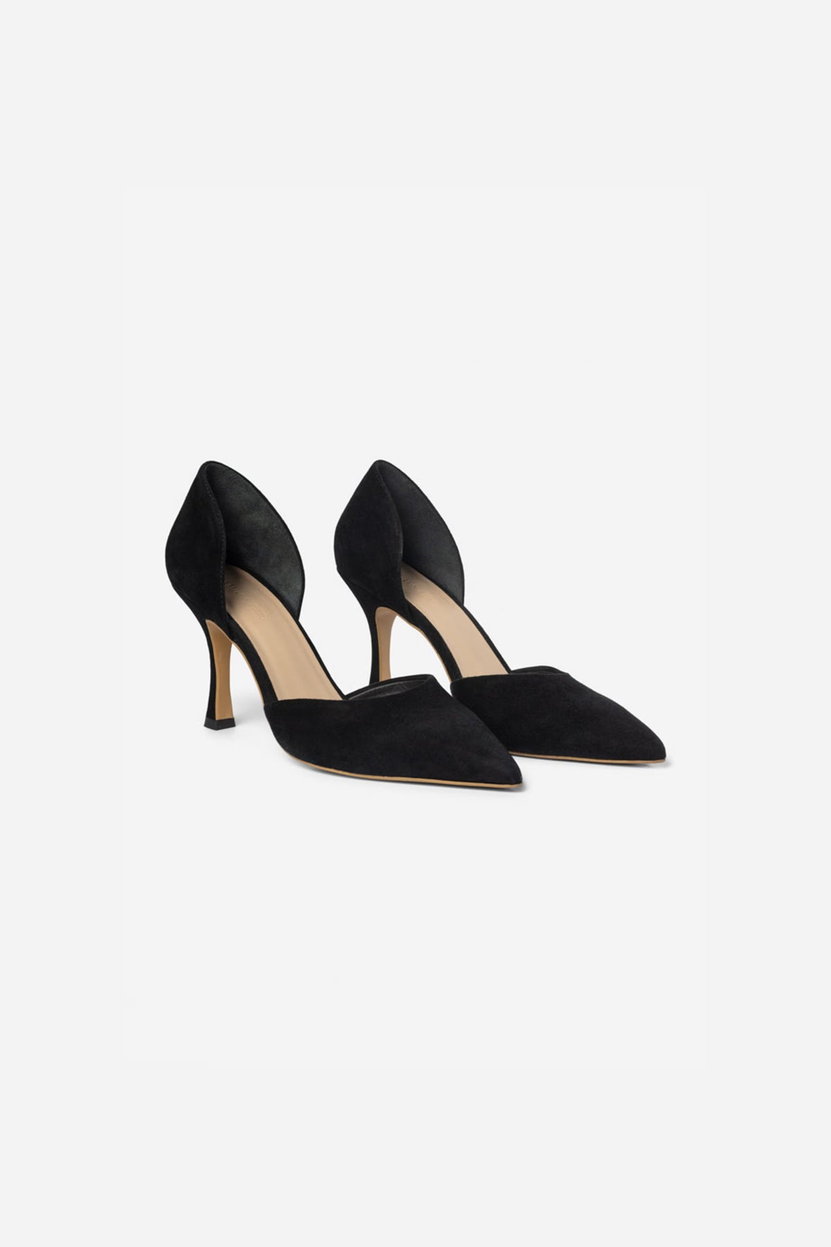 Java Pumps - Black Suede