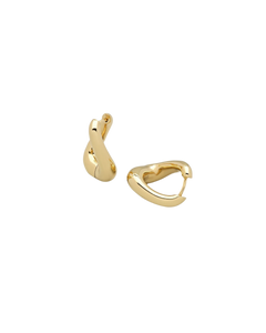 Twist Hoops - Gold