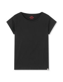 Organic Jersey Teasy Tee FAV - Black