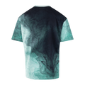 Stitch Tee - Deep Ocean Aop