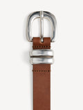 By Malene Birger Zoilo Skärp - Mörkbrun/Silver