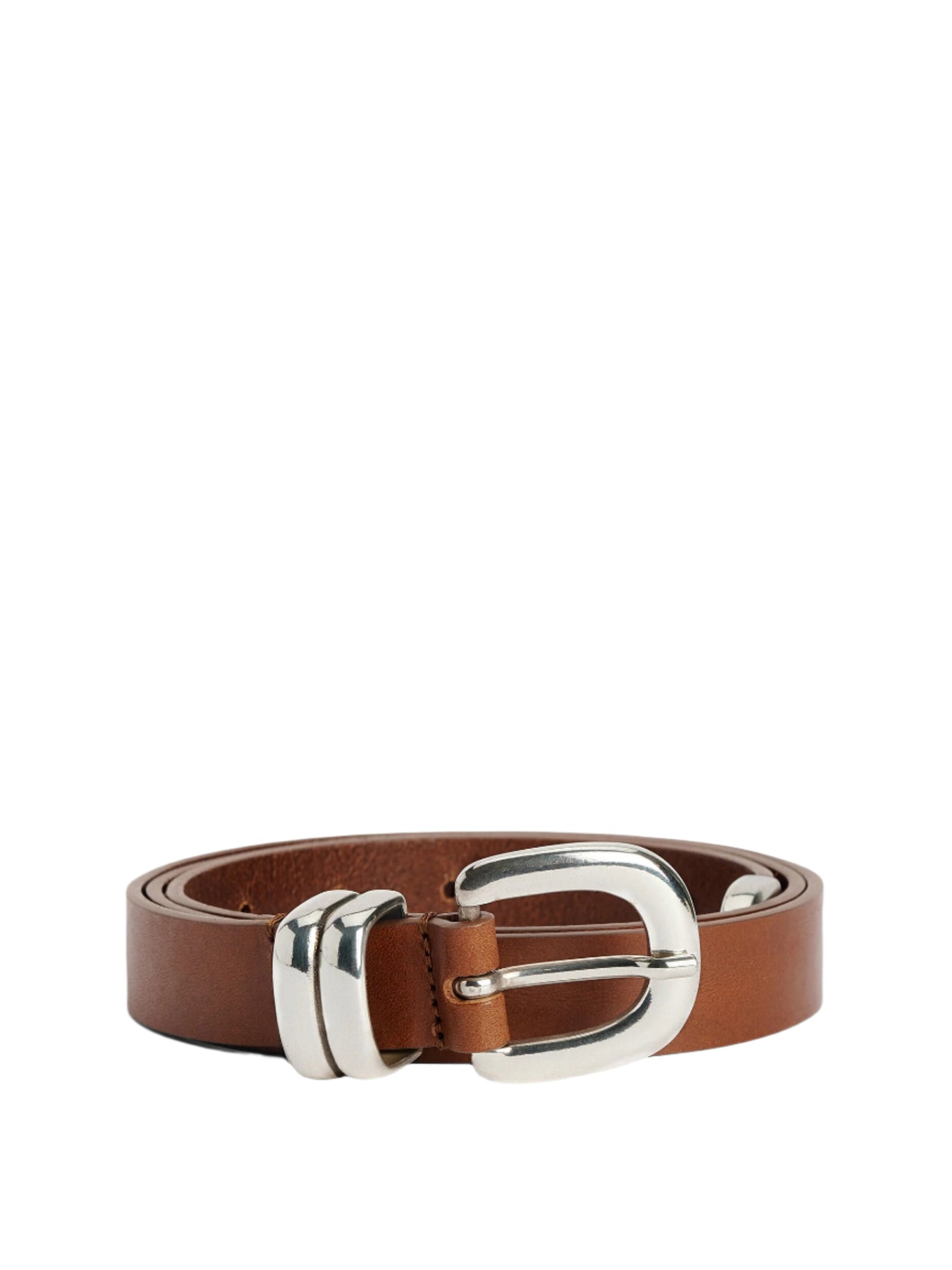 By Malene Birger Zoilo Skärp - Mörkbrun/Silver