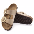 Birkenstock Arizona Big Buckle Nubuckskinn Smal - Sandcastle