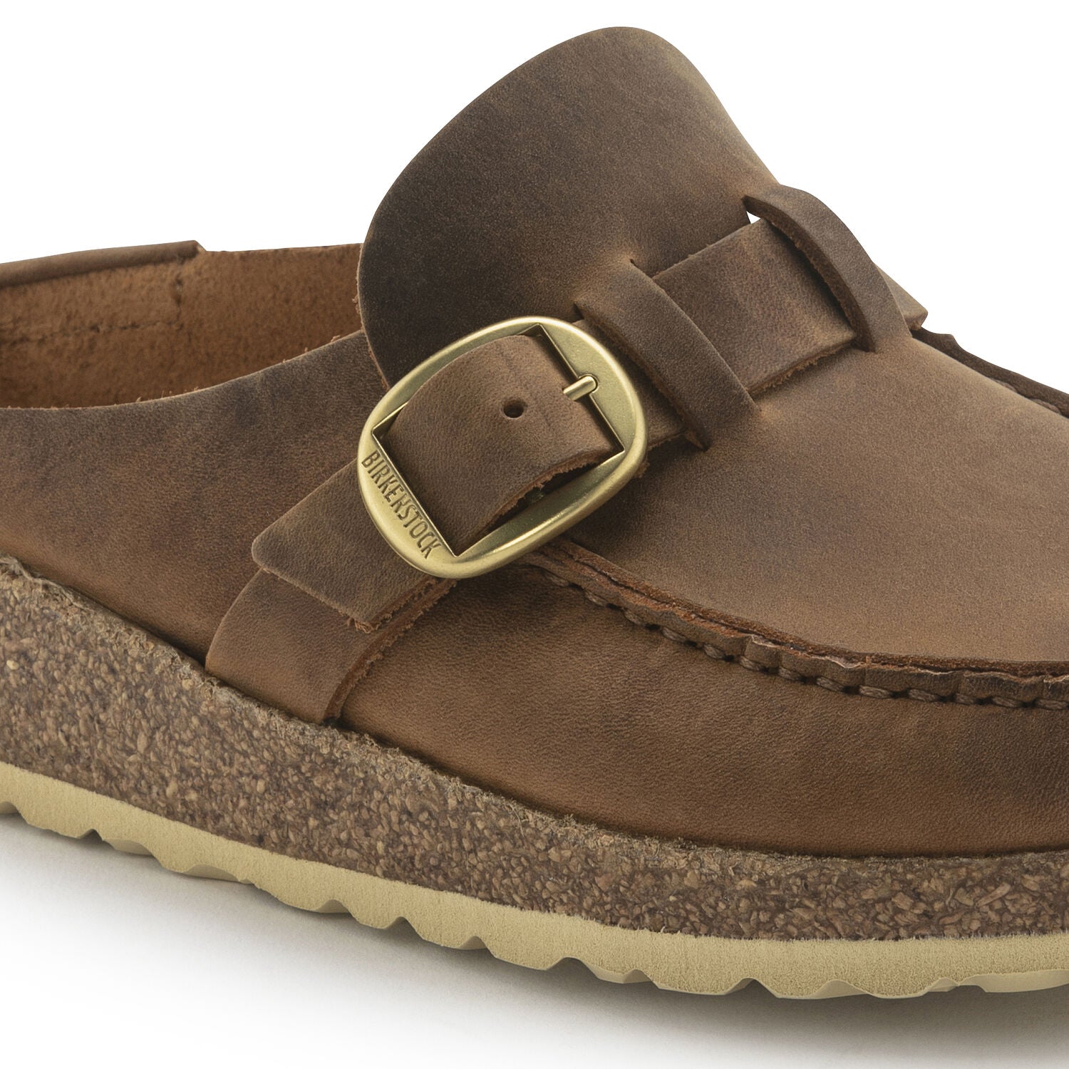 Buckley Oiled Leather Narrow - Cognac