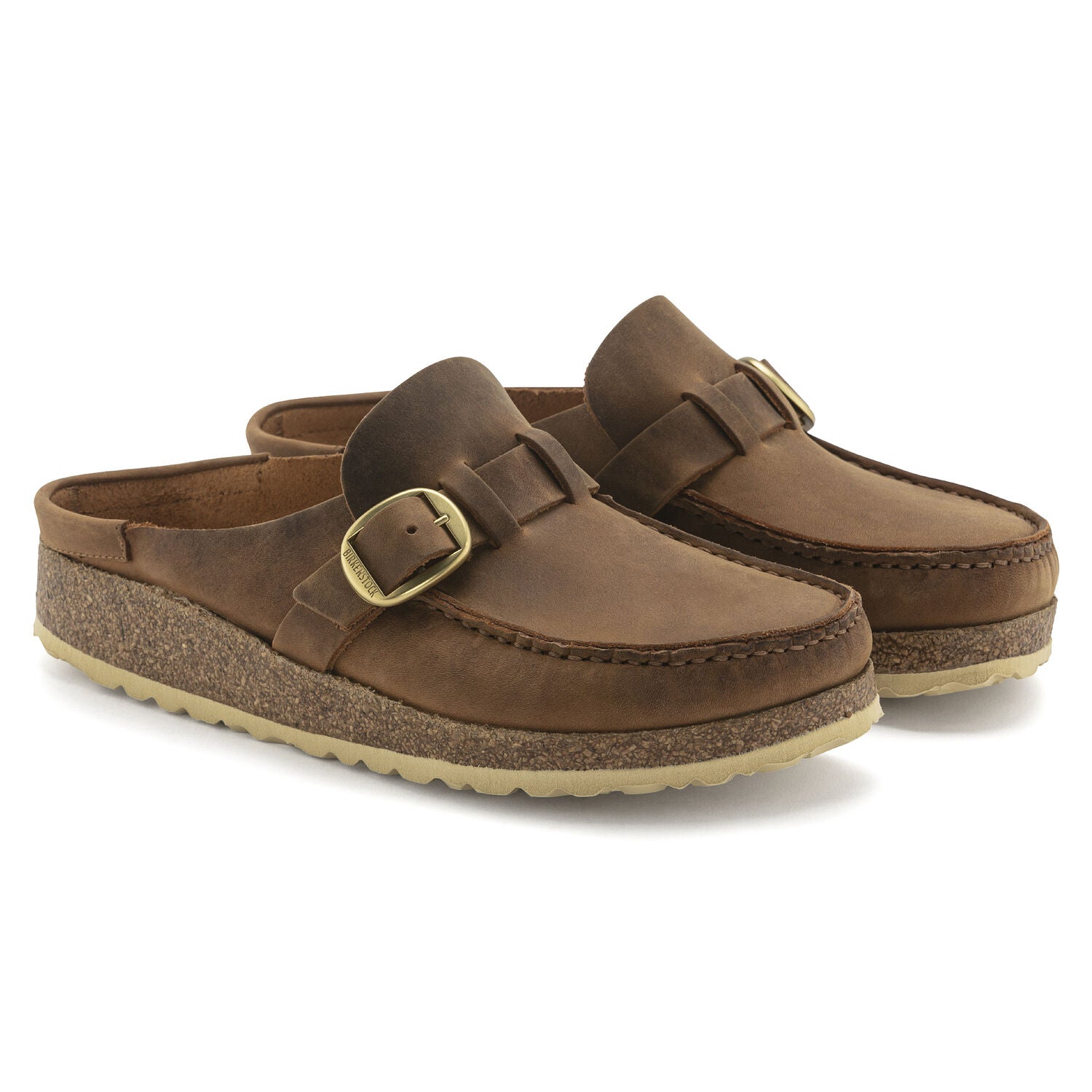 Buckley Oiled Leather Narrow - Cognac