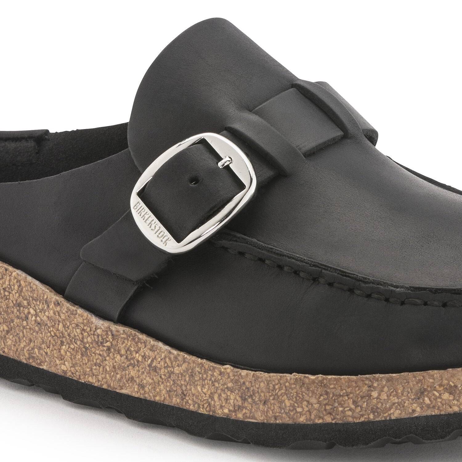 Buckley Oiled Leather Narrow - Black